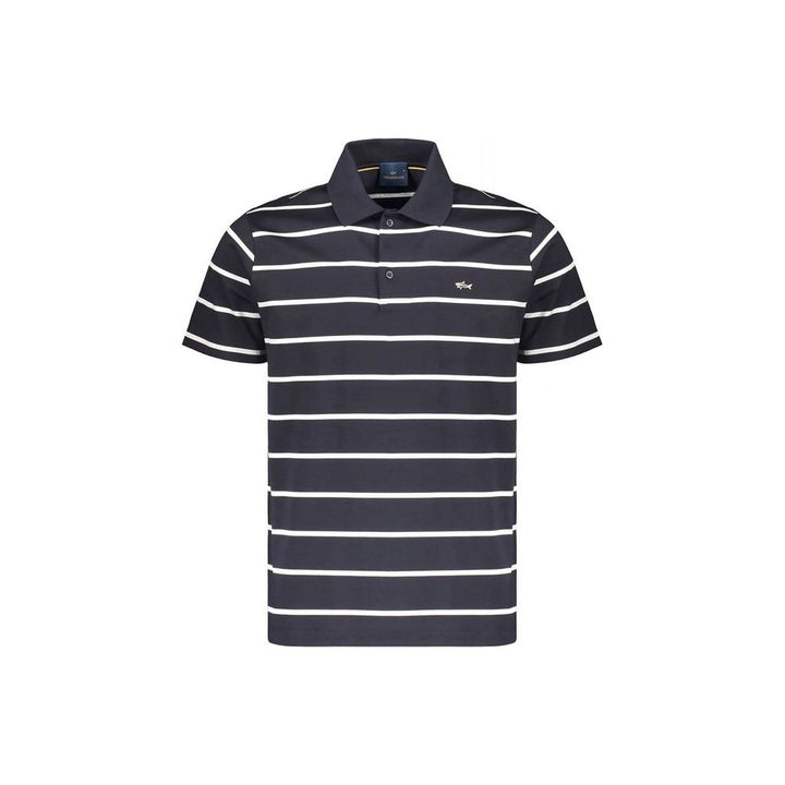 Paul & Shark Blue Cotton Polo Shirt