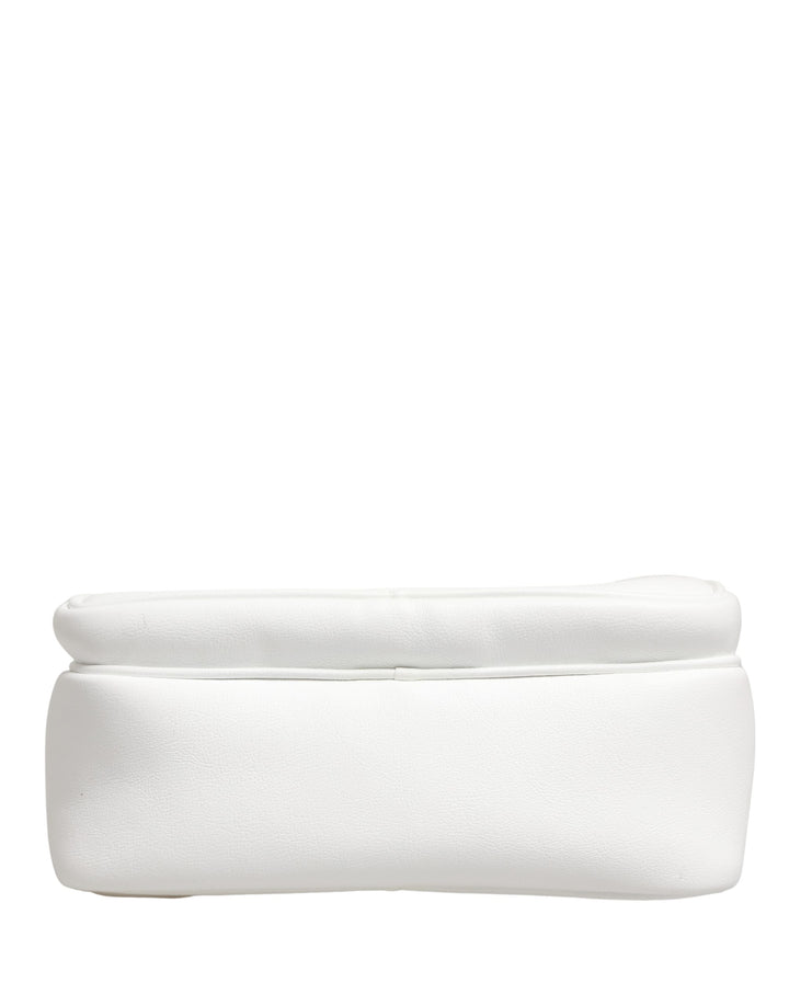 Dolce & Gabbana White Logo Plaque Crossbody Shoulder Borse Men Bag