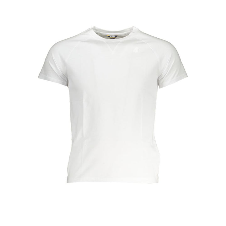 K-WAY White Cotton Men's T-Shirt