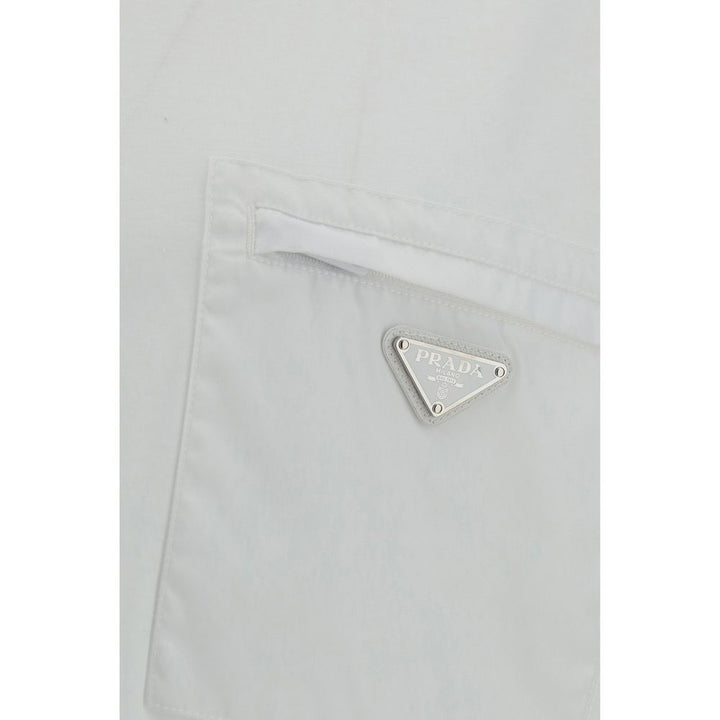 Prada White Cotton T-Shirt