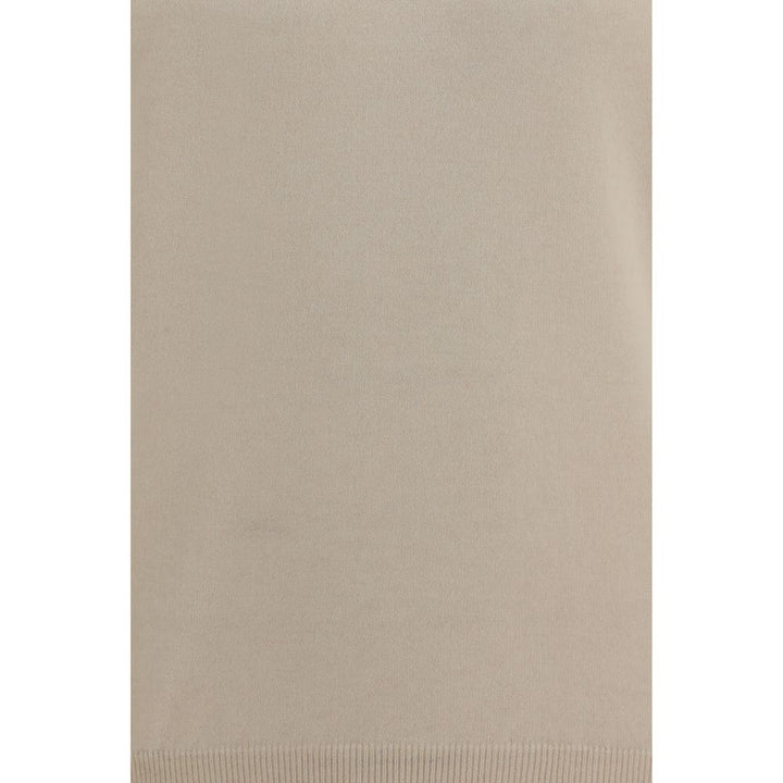 Brunello Cucinelli Beige Cashmere Turtleneck