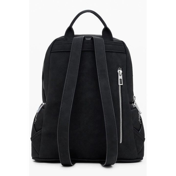 Desigual Black Polyurethane Women's Backpack