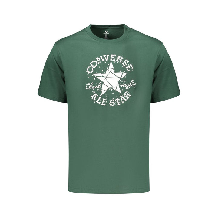 Converse Green Cotton Men's T-Shirt