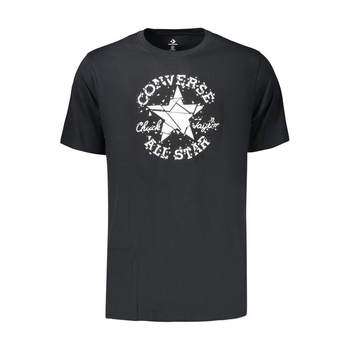 Converse Black Cotton Men's T-Shirt