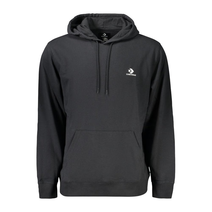Converse Black Cotton Men's Hoodie