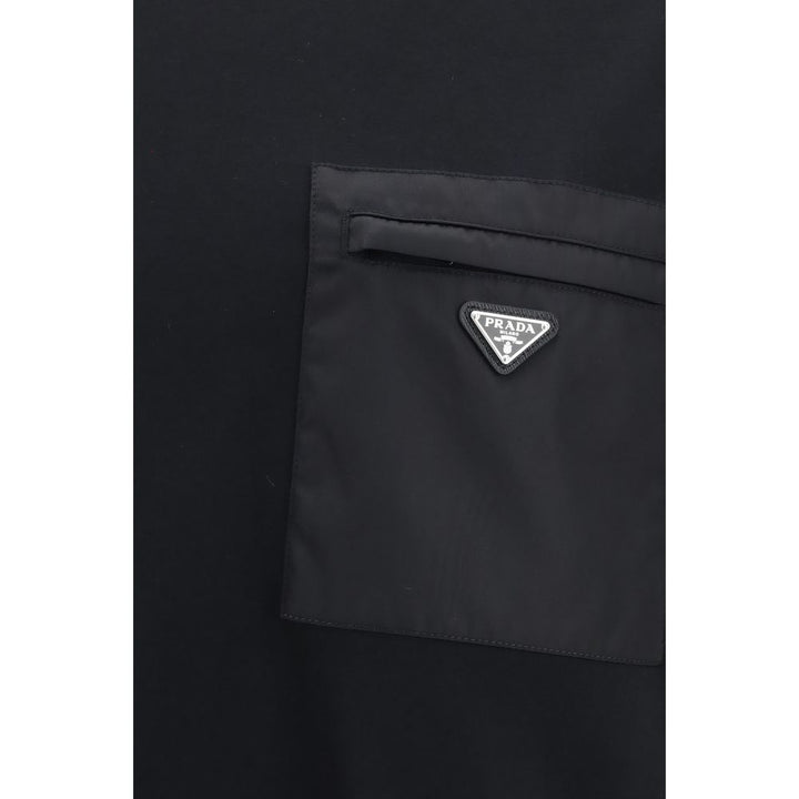 Prada Black Cotton T-Shirt