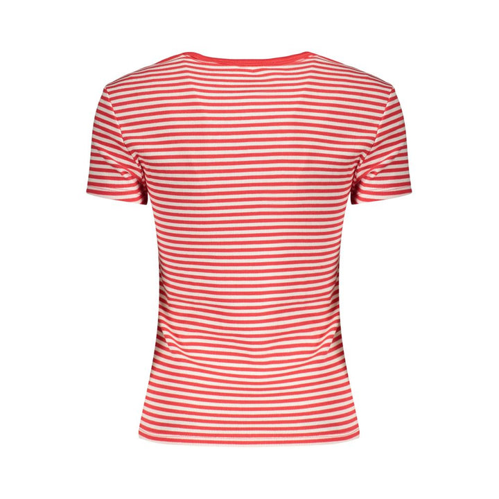 Tommy Hilfiger Red Cotton Women's T-Shirt