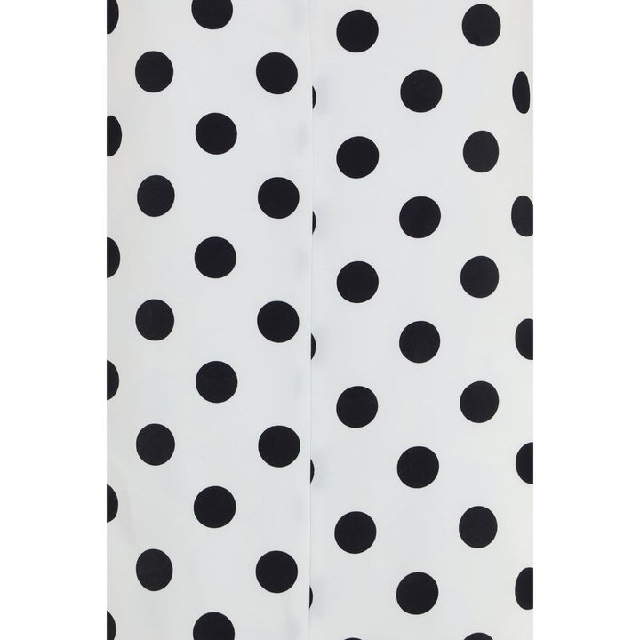 SA SU PHI White Silk Long Dress