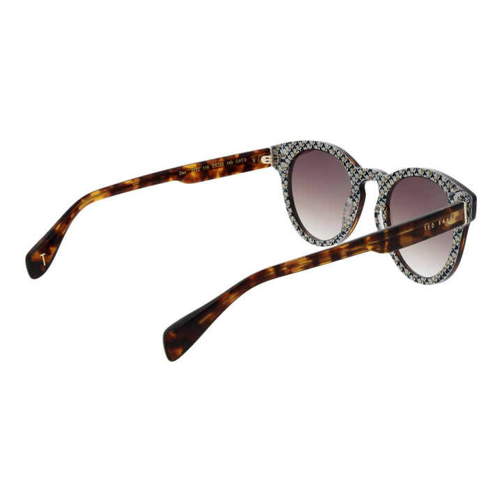 Ted Baker Brown Acetate Sunglasses