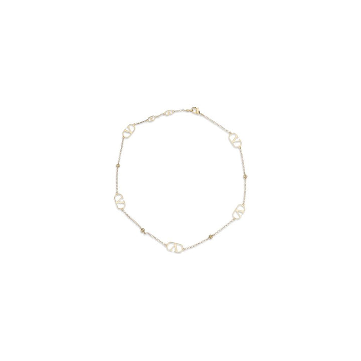 Valentino Garavani Gold Metal Necklace