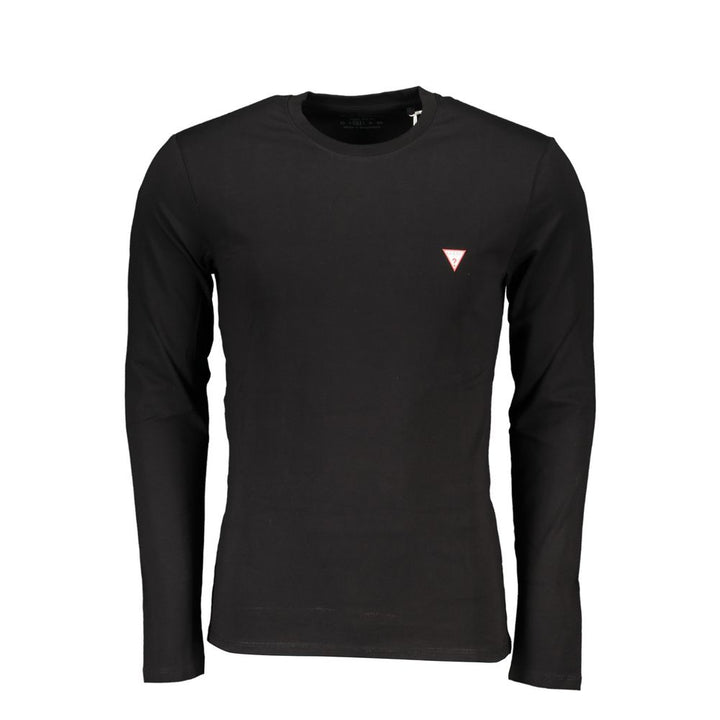 Guess Jeans Black Organic Cotton Men's T-Shirt