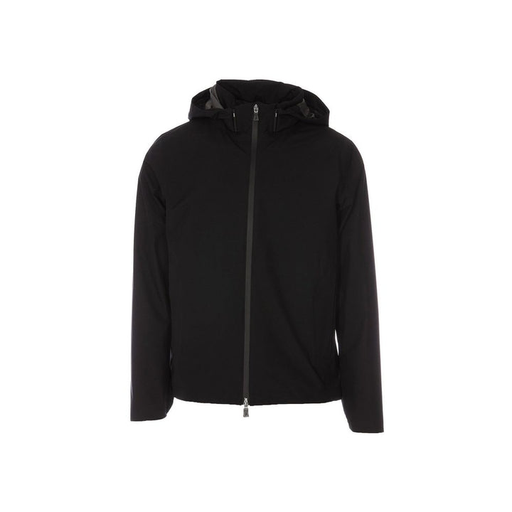 Herno Black Polyester Shell Jacket