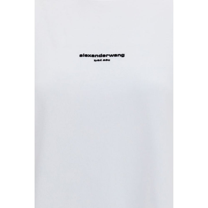Alexander Wang White Cotton T-Shirt