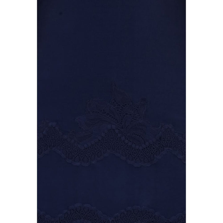 Rabanne Blue Polyamide Long Dress