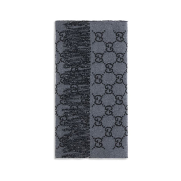 Gucci Blue Cashmere Foulard