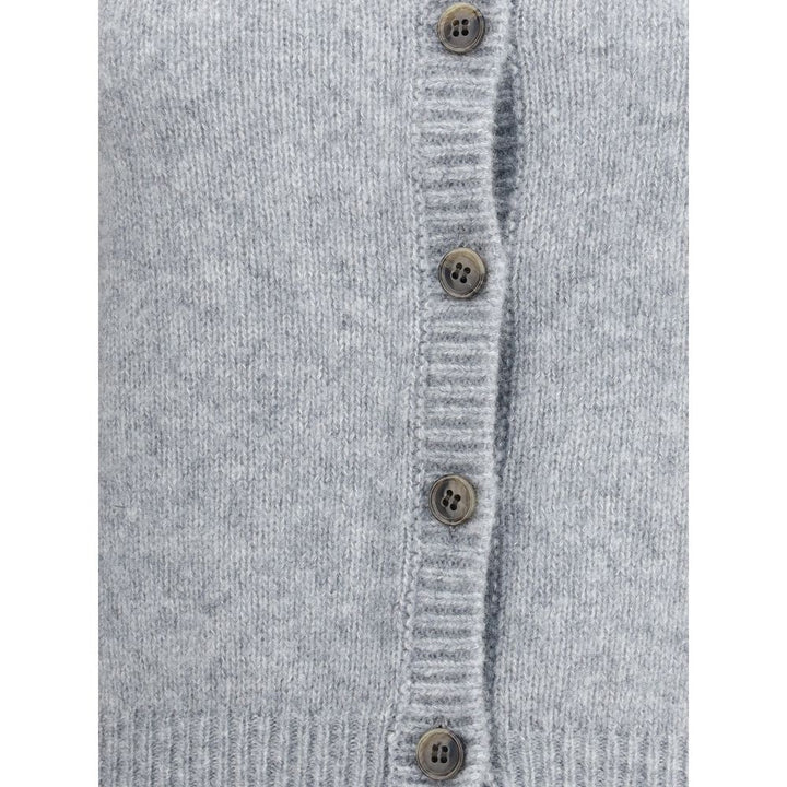 Lisa Yang Gray Cashmere Cardigan