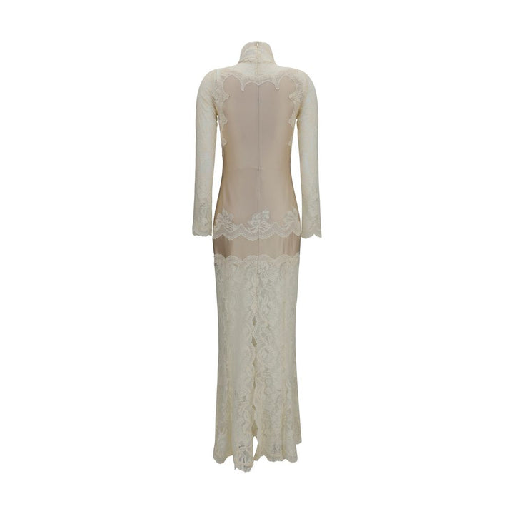 Rabanne Beige Polyamide Long Dress