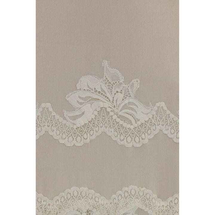 Rabanne Beige Polyamide Long Dress