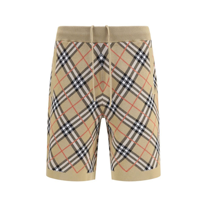 Burberry Beige Cotton Bermuda Shorts