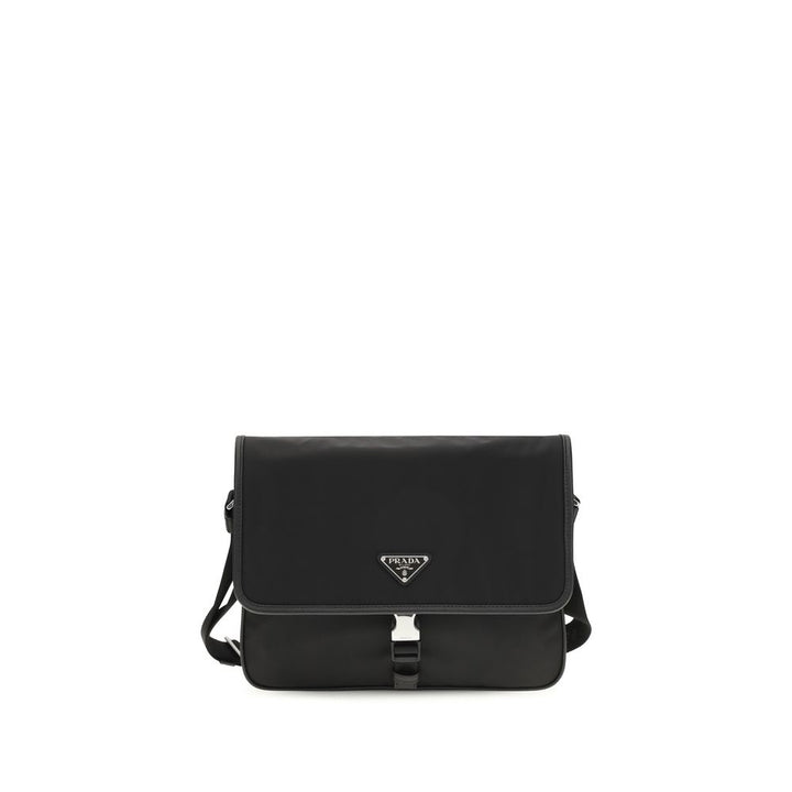 Prada Black Recycled Polyamide Shoulder Bag