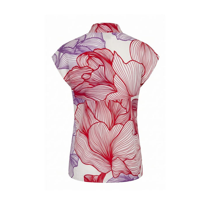 Malo Red Cotton Women Shirt