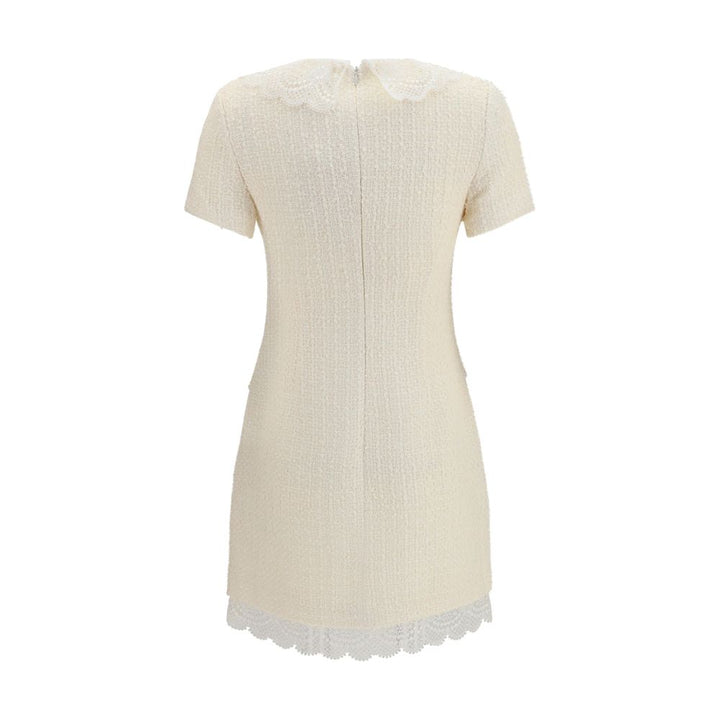 Self-Portrait Beige Polyester Casual Dress