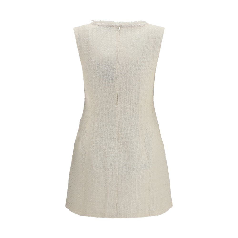 Self-Portrait Beige Polyamide Casual Dress – SEYMAYKA