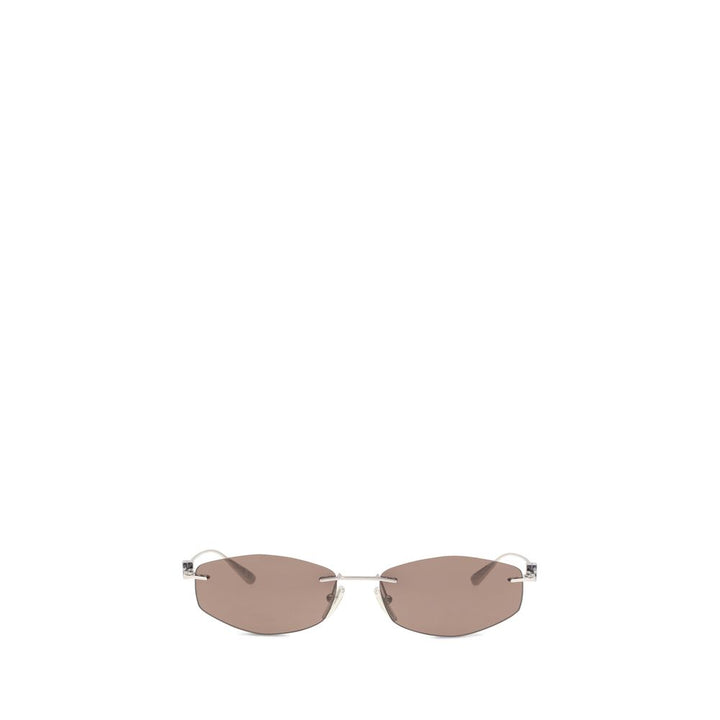 Balenciaga Silver Metal Sunglasses