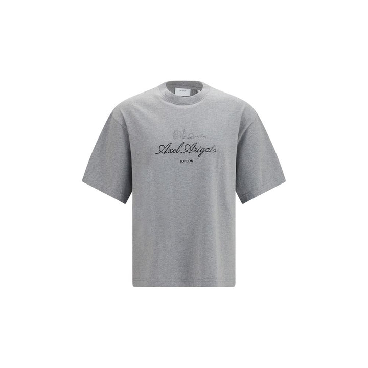 Axel Arigato Gray Cotton T-Shirt