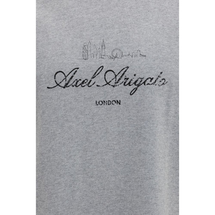 Axel Arigato Gray Cotton T-Shirt