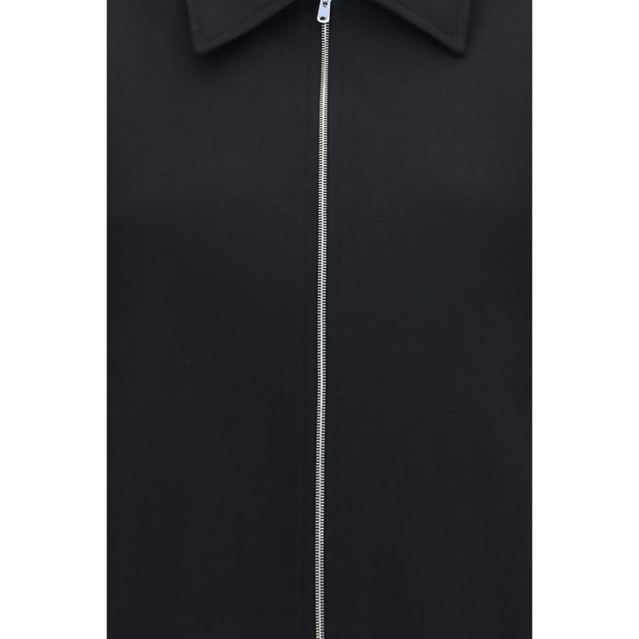 Our Legacy Black Wool Oves Aries Full-Length Jacket