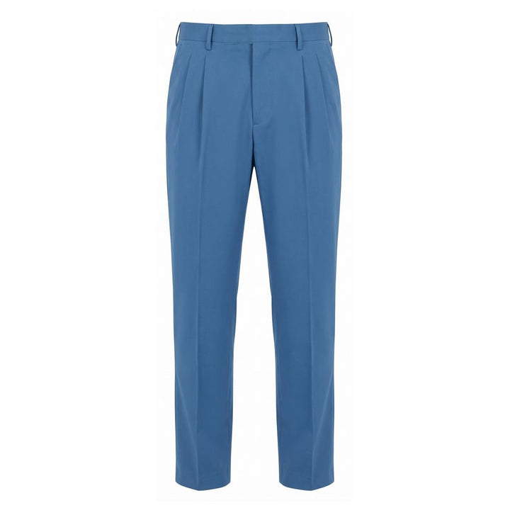 Malo Blue Cotton Men's Pants