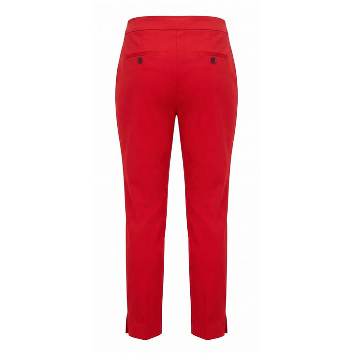Malo Red Cotton Women Pants