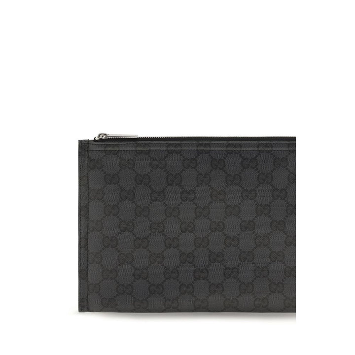 Gucci Black Fabric Shoulder Bag
