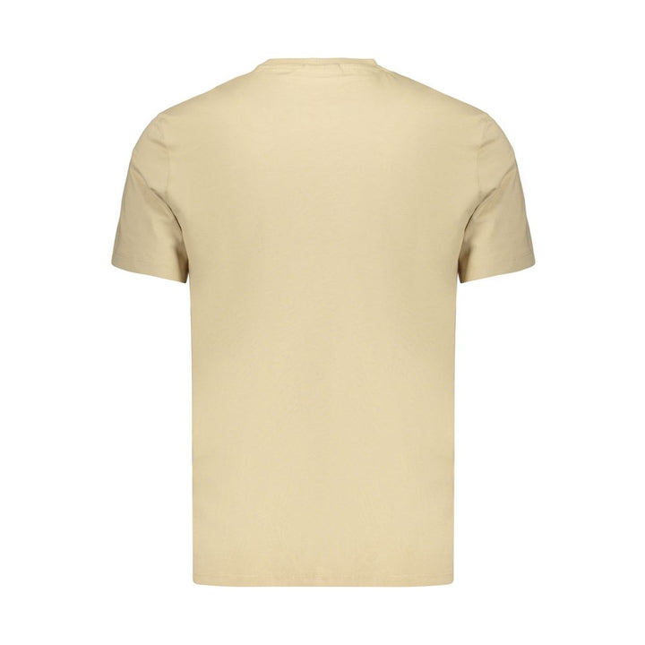 Calvin Klein Beige Cotton Men's T-Shirt