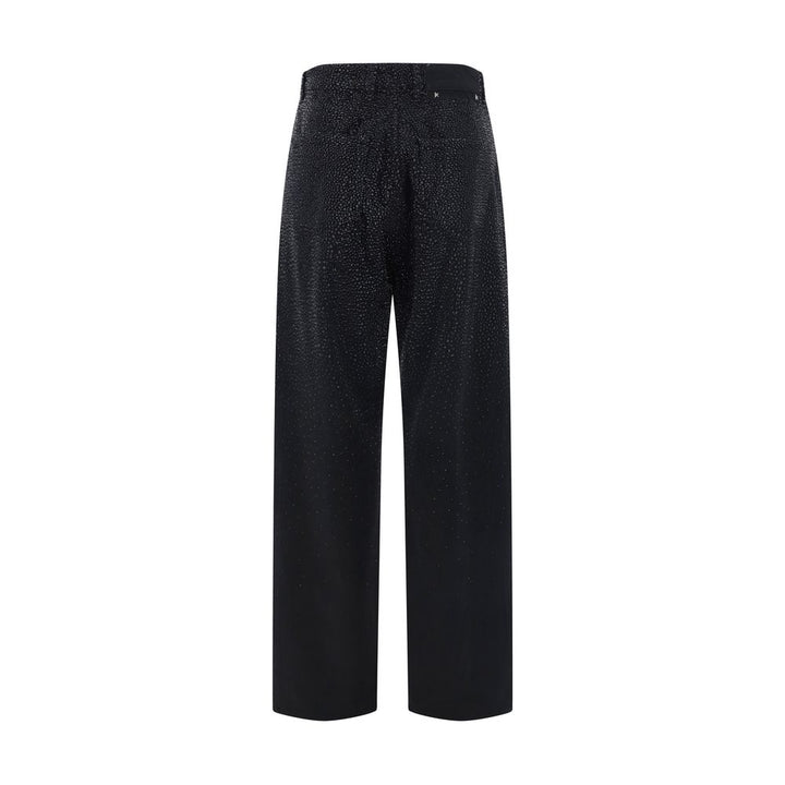 Golden Goose Black Cotton Casual Pants