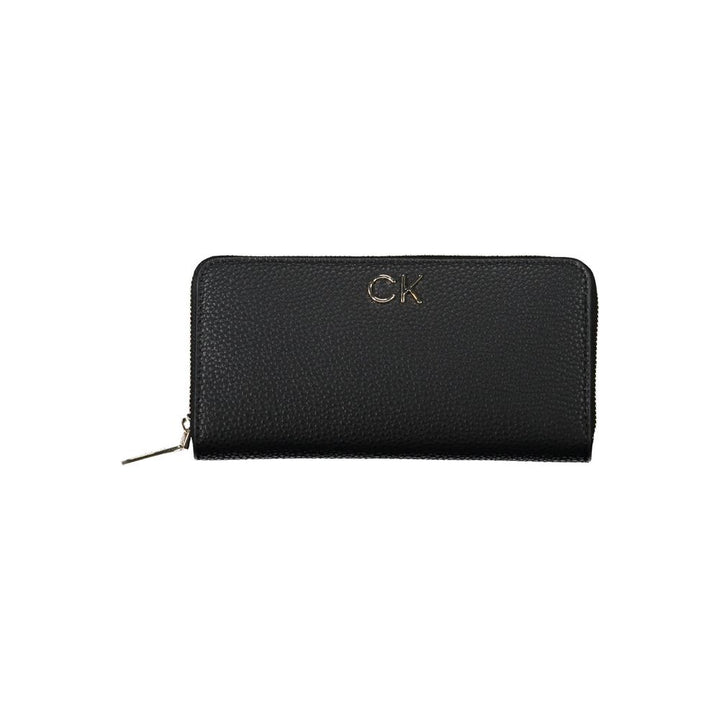 Calvin Klein Black Polyester Womens Wallet