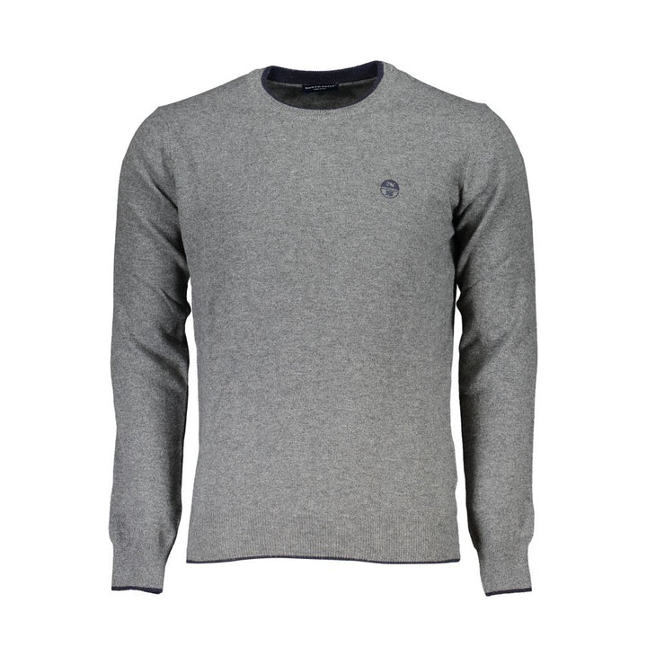 North Sails Gray Fabric Men's Sweater