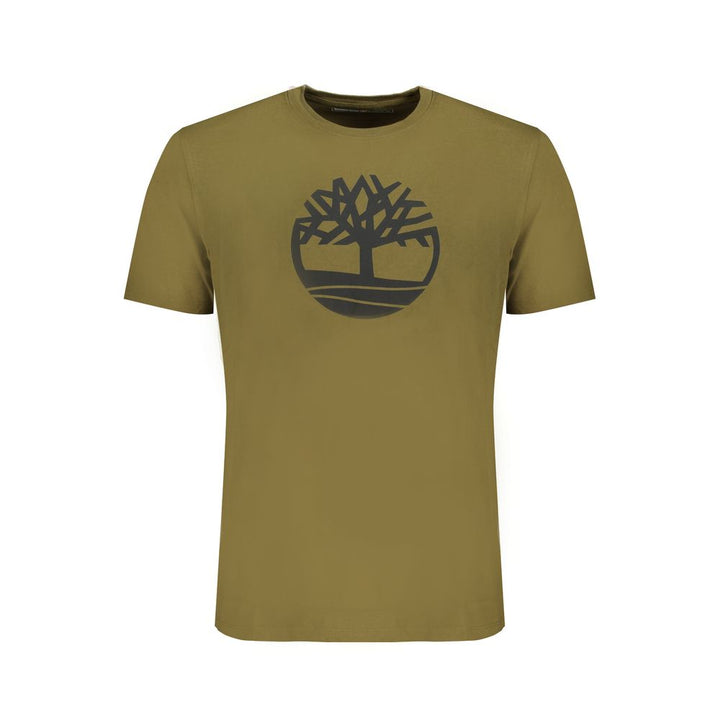 Timberland Verde Cotton Men's T-Shirt