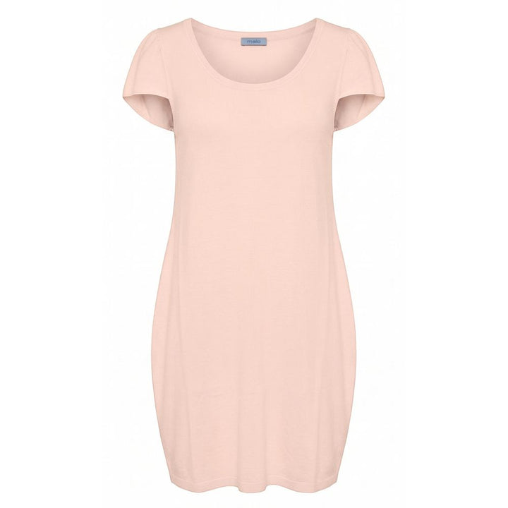 Malo Pink Cotton Women Dress