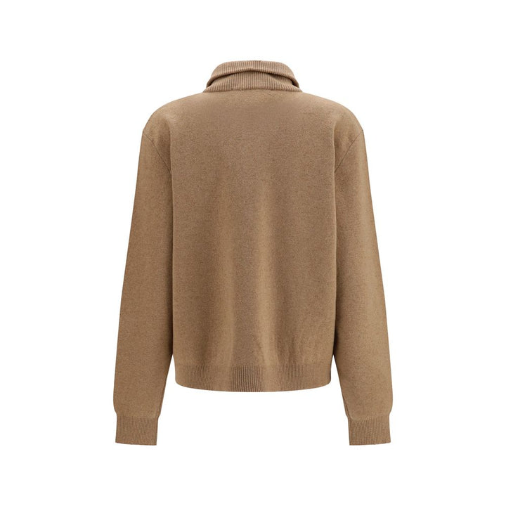 Rohe Beige Wool Oves Aries Polo Shirt