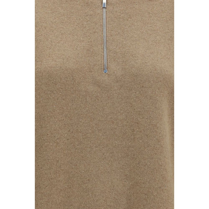 Rohe Beige Wool Oves Aries Polo Shirt