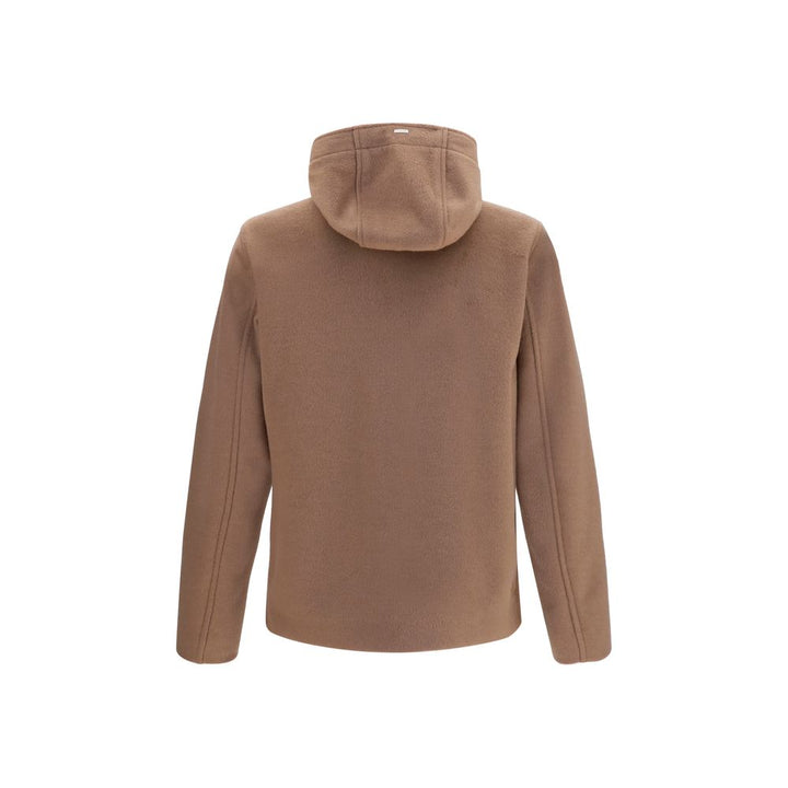 Herno Brown Polyester Full-Length Jacket