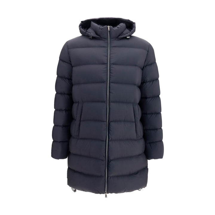 Herno Black Polyamide Full-Length Jacket