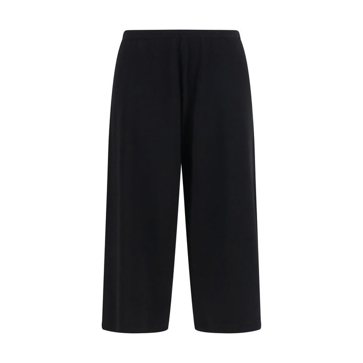 The Row Black Cotton Casual Pants
