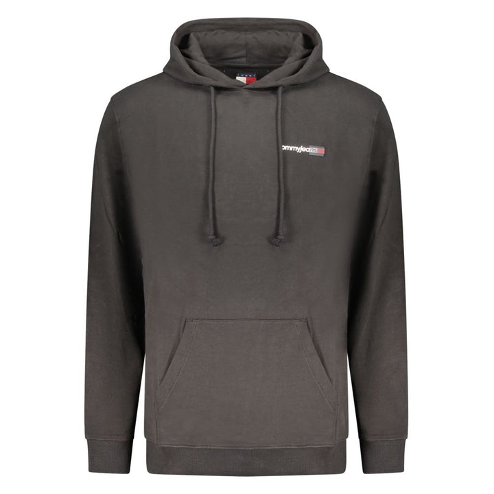 Tommy Hilfiger Black Cotton Men's Sweatshirt