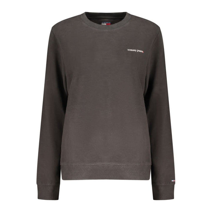 Tommy Hilfiger Black Cotton Women's Sweatshirt