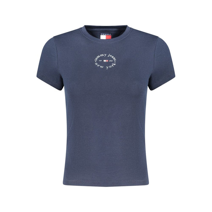 Tommy Hilfiger Blue Cotton Women's T-Shirt