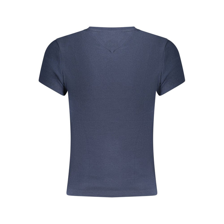Tommy Hilfiger Blue Cotton Women's T-Shirt