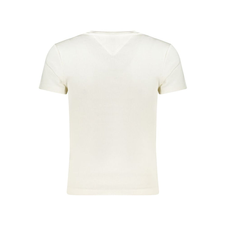 Tommy Hilfiger Bianco Cotton Women T-Shirt
